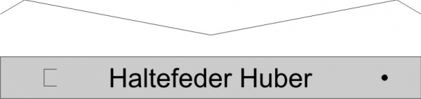 Haltefeder zu Huberschild